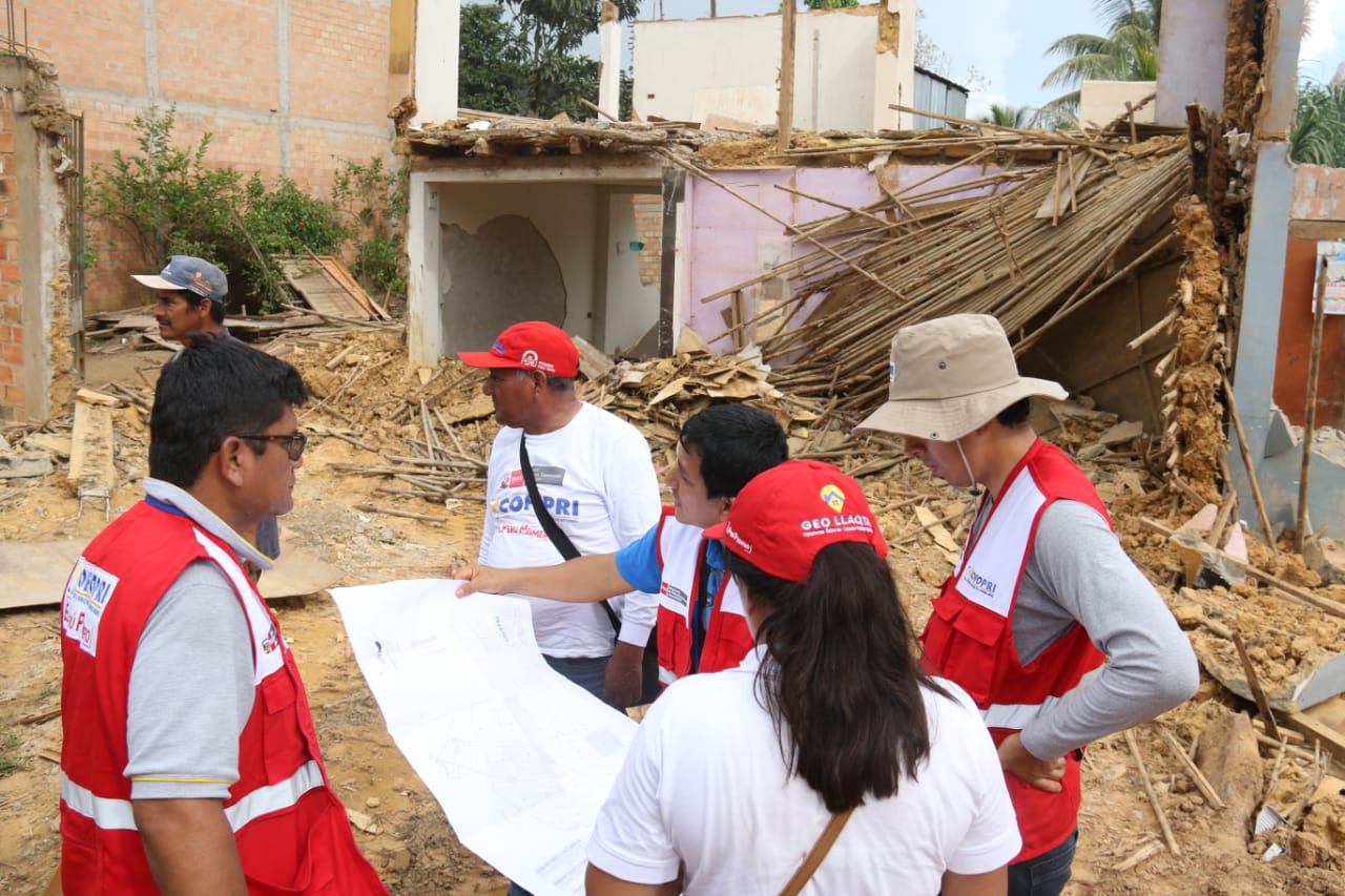 COFOPRI realiza catastro de daños en la región San Martín Loreto y